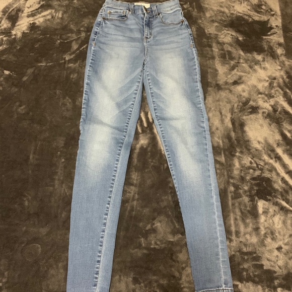 mudd flx stretch super high rise jean legging